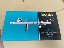 Iwata Eclipse Hp-bs Small Gravity Feed Eclipse Airbrush - Silver Small Cup Iwata Eclipse Hp-bs Small Gravity Feed Eclipse Airbrush - Silver Small Cup