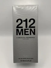 Carolina Herrera 212 Eau de Toilette Men, 3.4 oz (100 Ml) Spray
