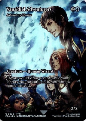 Vana'diel Adventurers - Laboratory Maniac (Showcase) 30 MTG FINAL FANTASY Foil