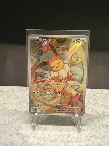 Pokémon Eevee 173 SVP S&V Promo Prismatic Evolutions Basic Holo Card 2025