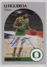 2021-22 Panini Chronicles Draft Picks Hoops Retro Red 6/99 LJ Figueroa Auto 0u66