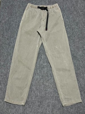 Gramicci Original G-Pants Climbing Outdoor Cotton Khaki Mens US XS W28 L30