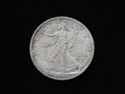 1916-D Walking Liberty Silver Half Dollar Uncirculated Details Cleaned NICE!