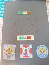 Scout Badges ITALY  ASSORTED X 15