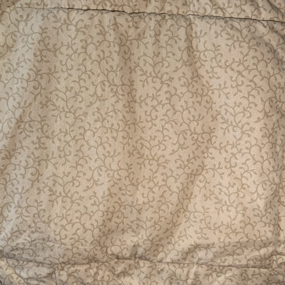 Croscill Tan, Red & Green Floral Pillow Sham Set(2) - Image 4 of 4