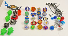 Beyblade Metal Spinning Top With Launcher Grip Accessories Mixed Set Huge Bundle