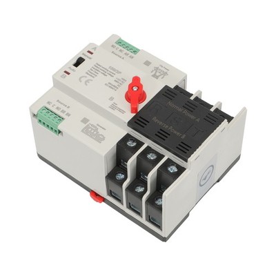 Automatic Transfer Switch 3P 100A 110V Grid to AC Generator Dual Power USA NEW