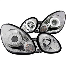 Anzo Headlights Projector With Ccfl Halo Chrome Fits 1998-2005 Lexus Gs300