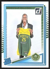2025-26 Donruss WNBA Rated Rookies Dominique Malonga Rookie Seattle Storm #89