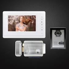 7" Video Door Entry Phone Call System with IR Night Vision for Home Security