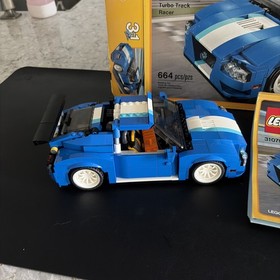 LEGO Creator 31070 Turbo Track Racer 3-in-1 w/ Instructions and extra pieces