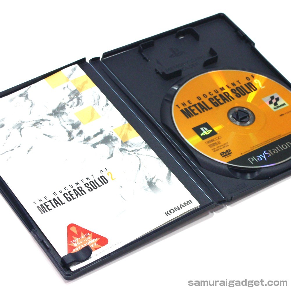 The Document of Metal Gear Solid 2 PS2 [Japanese NTSC-J