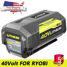 NEW For Ryobi 40 Volt Li-ion 6.0Ah High Capacity Battery OP40602 OP40601 OP40605