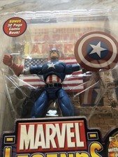 CAPTAIN AMERICA. 2002 Marvel Legends Series 1. Toy Biz. 2002. New