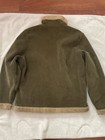Woolrich Micro Corduroy Jacket Women's M Olive GreenFaux Fur Lined Full Zip Coat — photo 4