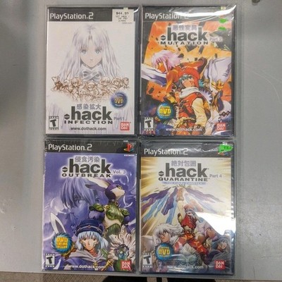 .hack 1 2 3 4 Infection Mutation Outbreak Quarantine (PlayStation 2, 2002-2004)