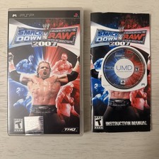 Wwe Smackdown Vs Raw 2007 - PlayStation Portable (Psp)