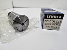NOS Lyndex 7/32 5C Collet 500-014 5C Round Collet Premium Japan