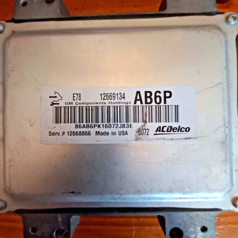 CALCULATEUR OPEL ADAM ,CORSA E 1.4 ACDELCO E78 12669134 86AB6PK16072J83E AB6P - Immagine 2 di 2