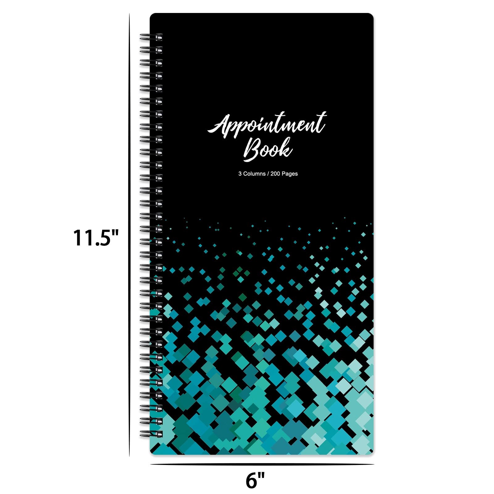 Appointment Book – Undated Salon Appointment Book, Daily＆Hourly Schedule Book...