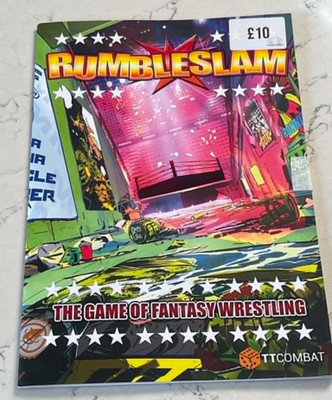 Rumbleslam Regelbuch The Game Of Fantasy Wrestling TTCombat NEU!