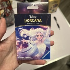 Disney Lorcana Elsa card sleeves sealed