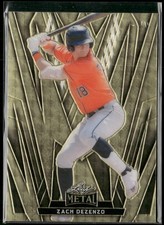 Zach Dezenzo 2024 Leaf Metal Superfractor Vinyl 1/1 Astros RC Rookie Card