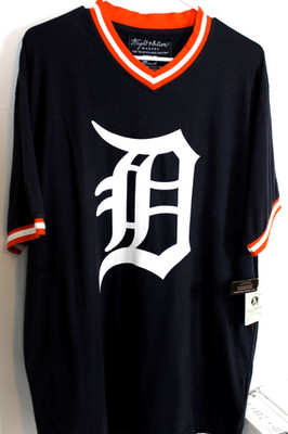 DETROIT  TIGERS Wright & Ditson Makers MLB Baseball Jersey Shirt Mens SZ XL NWT