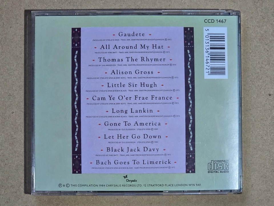 Steeleye Span - The Best of Steeleye Span (CD 1984) - Image 3 of 3