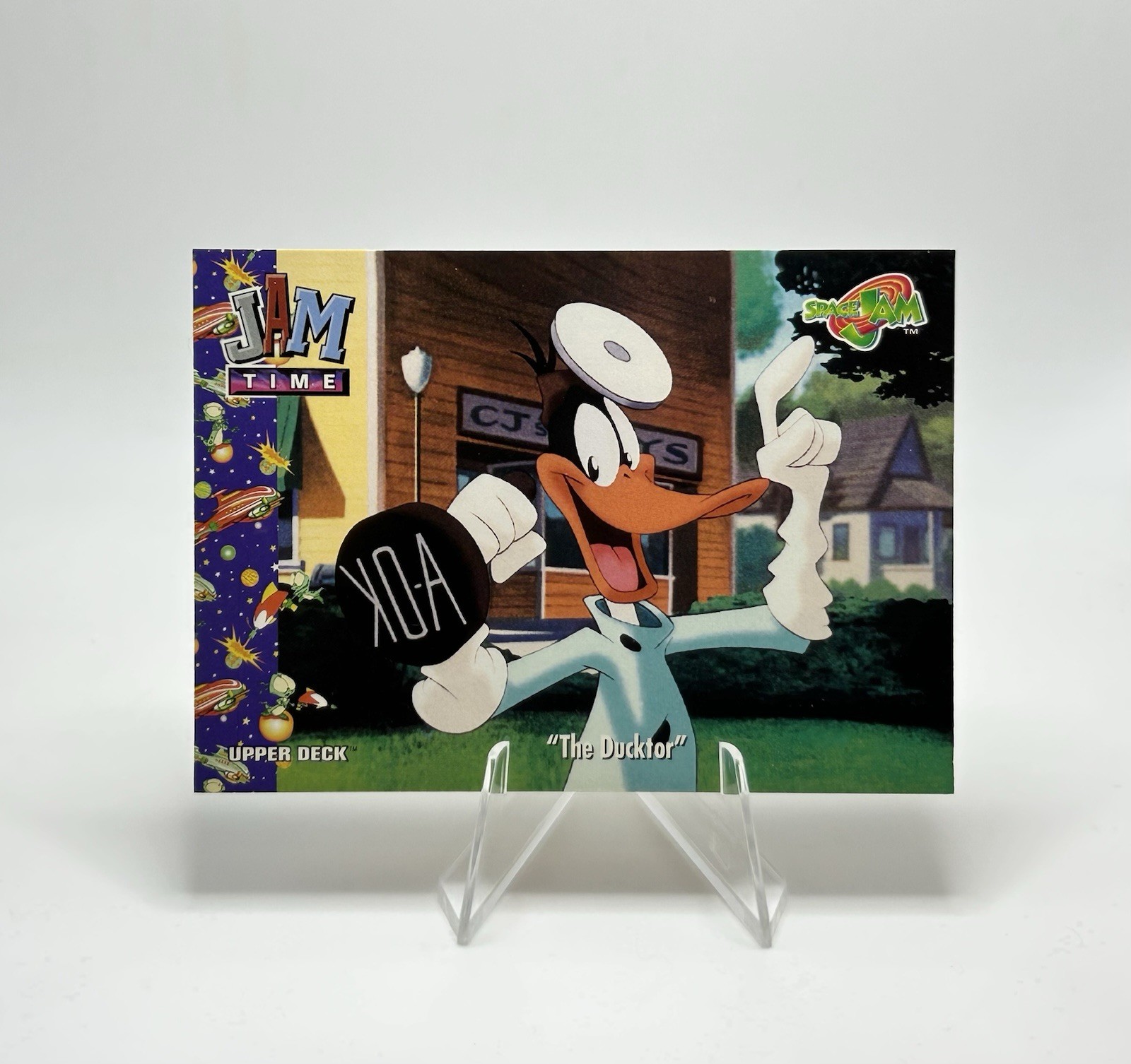 1996 Upper Deck Space Jam - The Ducktor Jam Time #32 Daffy Duck