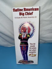 Native American Big Chief Plastic Model Kit P271-1/8 Scale Atlantis New Open Box