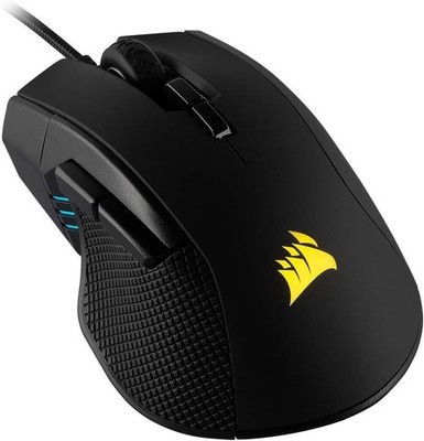 Corsair Ironclaw RGB 18000dpi FPS/MOBA Gaming Maus 7 Tasten Laser ergonomisch