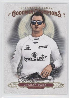 2018 Upper Deck Goodwin Champions Blank Back Graham Rahal #15 1u6