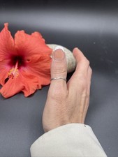 Stunning Unique Handmade 925 Sterling Silver Stackable Band Ring B112