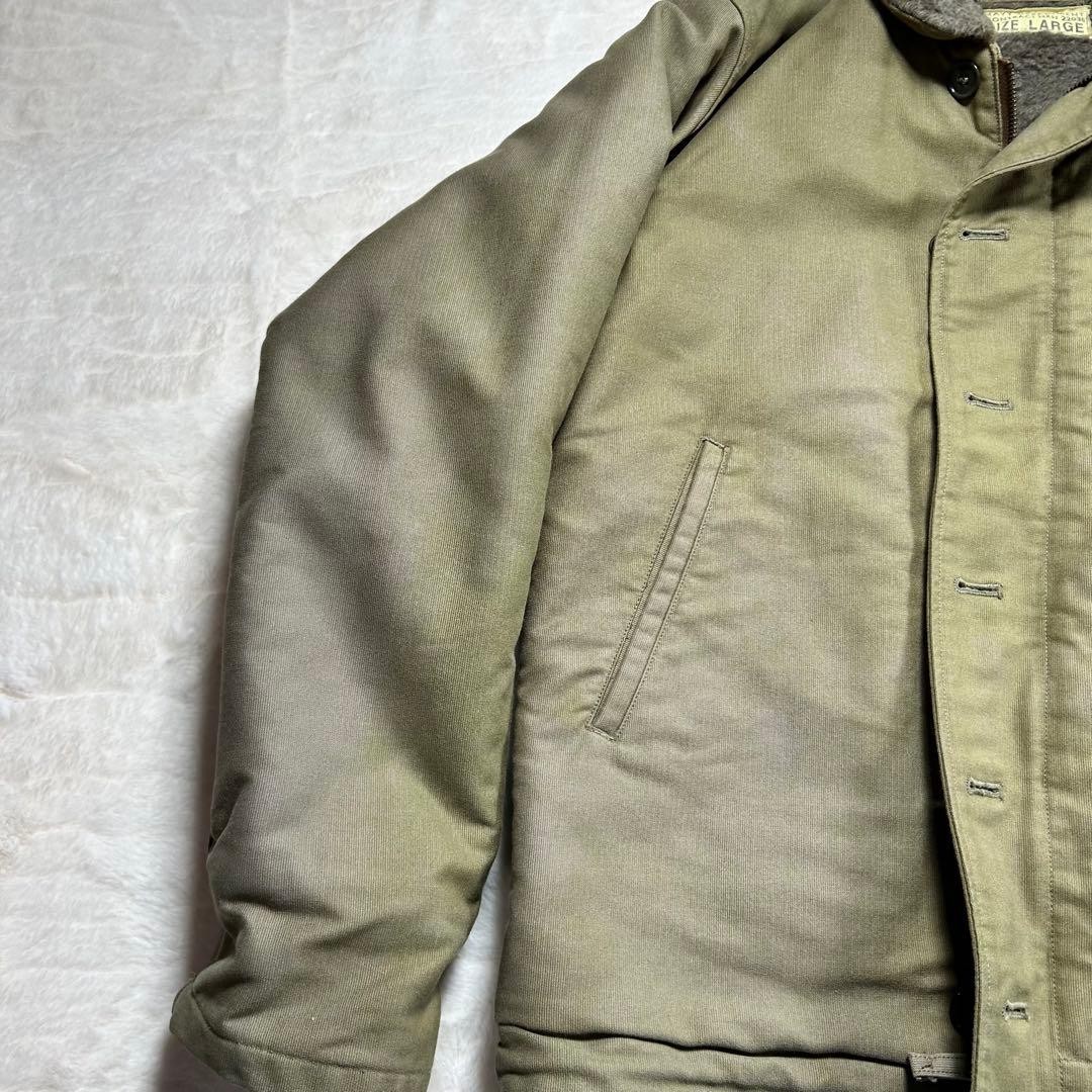 Buzz Rickson's Deck Jacket L Militaria Casual  Au… - image 4