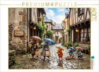 Calvendo Puzzle Aprilspaziergang Im MäUsestäDtchen | 1000 Teile Lege-GrößE 64X48