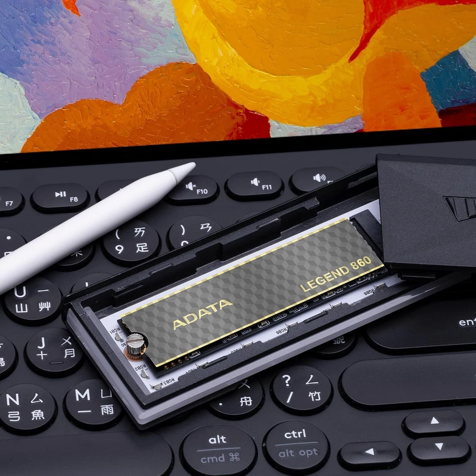 ADATA Legend 860 1TB M.2 NVMe Gen4 SSD, PCIe4, R/W 6000/4000 MB/s, PS5 Compatibl - Image 3 of 4