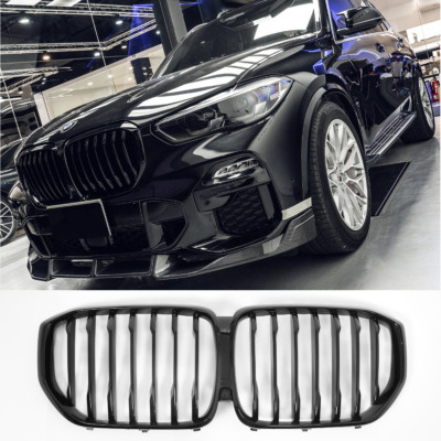 PASST FÜR BMW X5 G05 KÜHLERGRILL GLANZ SCHWARZ 2018-2023