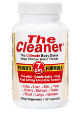 Century System's The Cleaner Women's Formula 7 Day Ultimate Body Detox 52 Caps 