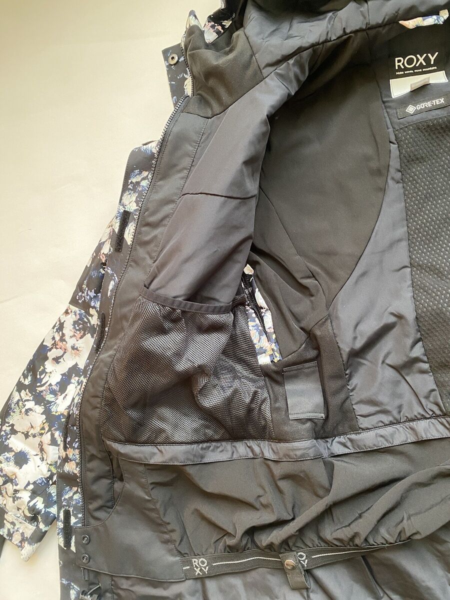 Roxy Gore-Tex Glade Printed Insulated Snow Jacket Medium Roxy Gore-Tex Glade Printed Insulated Snow Jacket Medium
