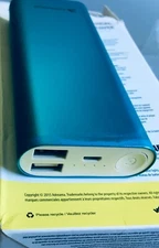 FAST CHARGING POWER BANK 10000 mAh FOR MOBILE DEVICES - 2 PORTS - ADREAMA 