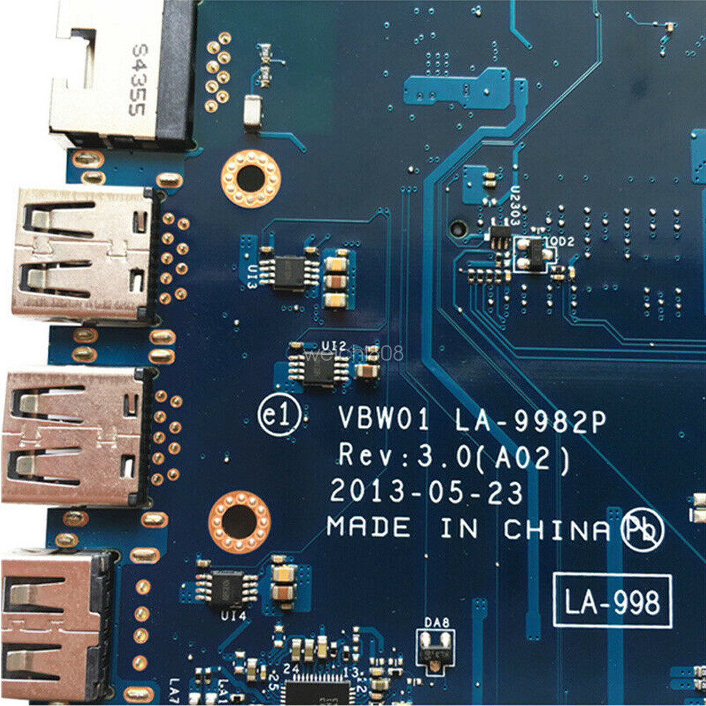 DELL LA-9982P マザーボード VBW01 LA-9982P for Dell Inspiron 5537 3537 Laptop Motherboard CN