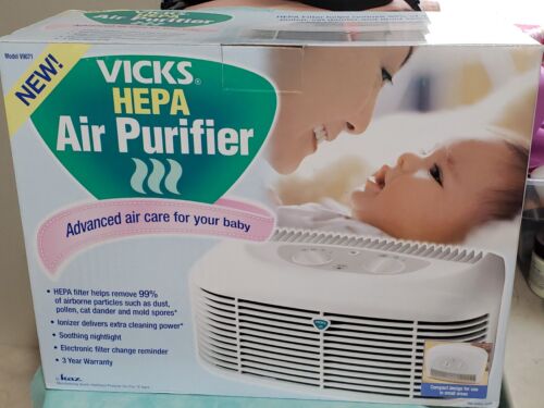 Vicks V9071 Baby HEPA Air Purifier NEW IN BOX - Afbeelding 1 van 2