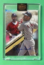 2021 TOPPS ARCHIVES SIGNATURE SERIES OZZIE SMITH AUTO 1/1 2019 GOLD LABEL
