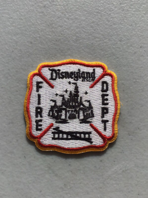 Disneyland Anaheim California Fire Department Firefighter Paramedic Patch 2.5 