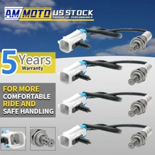 Set Of 4X O2 Oxygen Sensors for 03 04 05 GMC Sierra 1500 5.3L 15284 SG1857