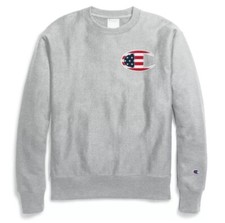 Champion Reverse Weave Embroidered USA Fleece Sweatshirt, Men  s Size Medium