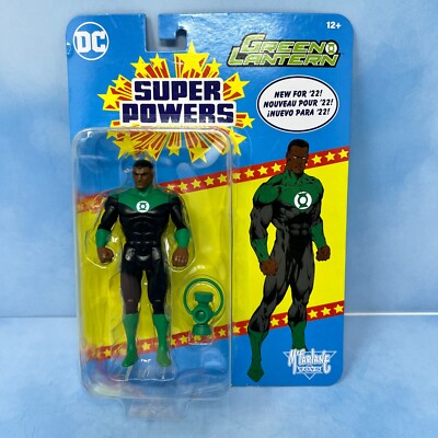 Green Lantern DC Direct Super Powers McFarlane Toys 2022 New Some Card Damage e