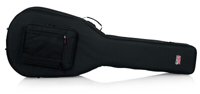 Gator Cases Lightweight Polyfoam Guitar Case for Acoustic Bass Guitars