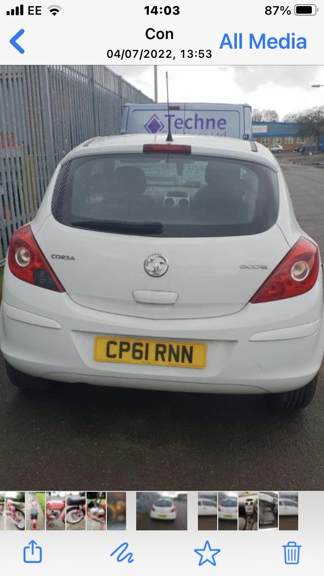 Vauxhall/Opel Corsa mot warranty px eBay